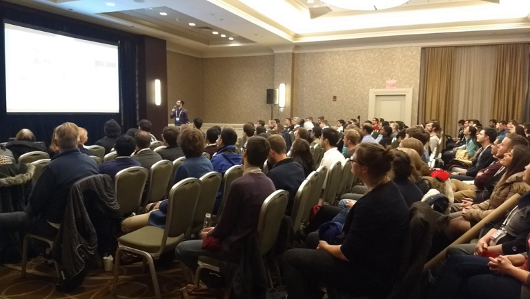 Power Point Karaoke at the Fall MRS meeting 2019 in Boston