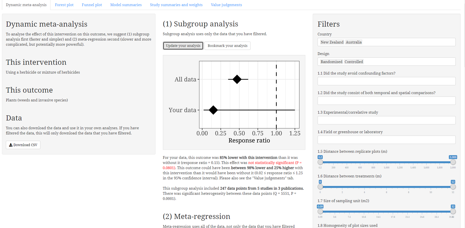 Photo of metadataset website