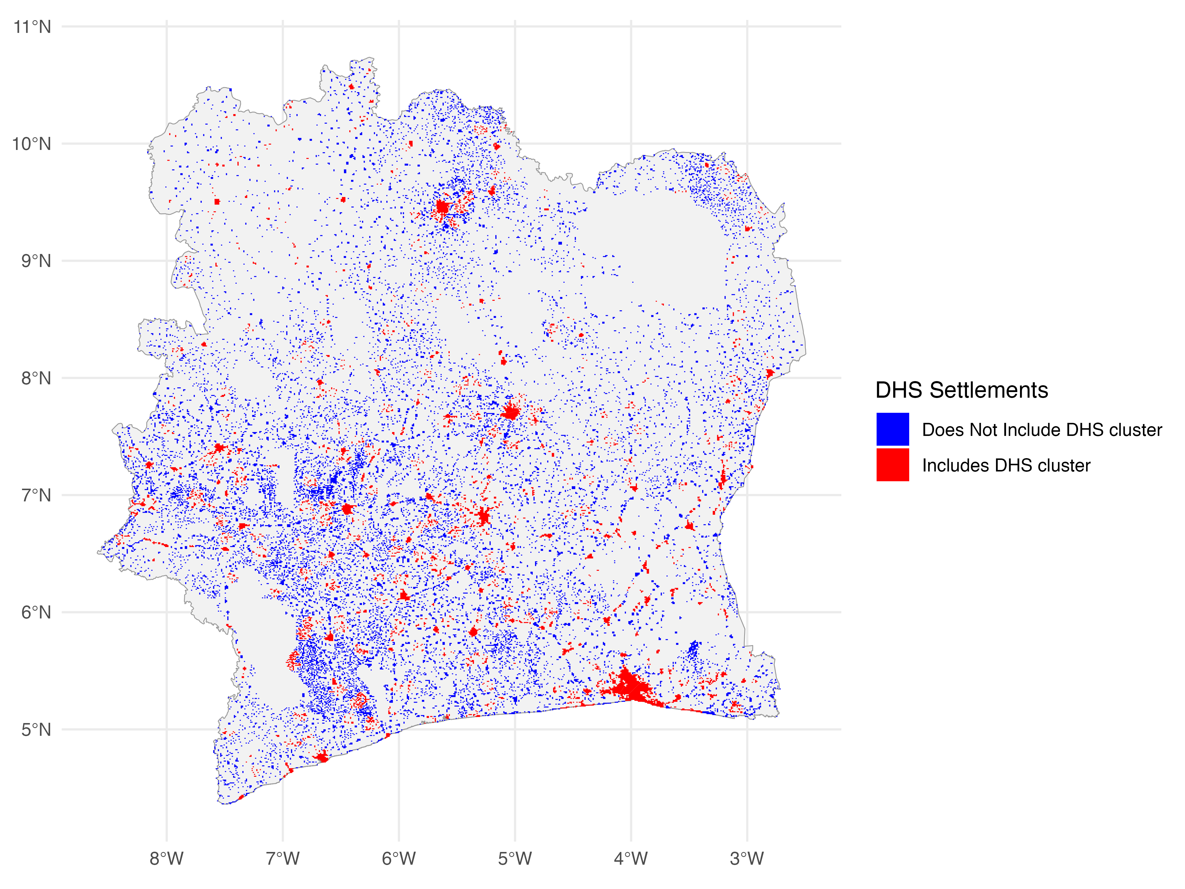 Cambodia DHS Settlements