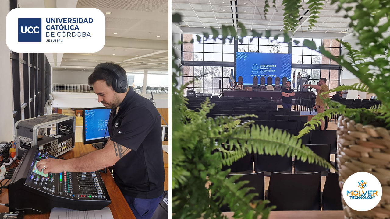 Diego Gonzalez, miembro de Molver, trabajando en el Espacio Osvaldo