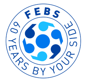 FEBS 60th Anniversary logo Logo to mark the FEBS 60th Anniversary