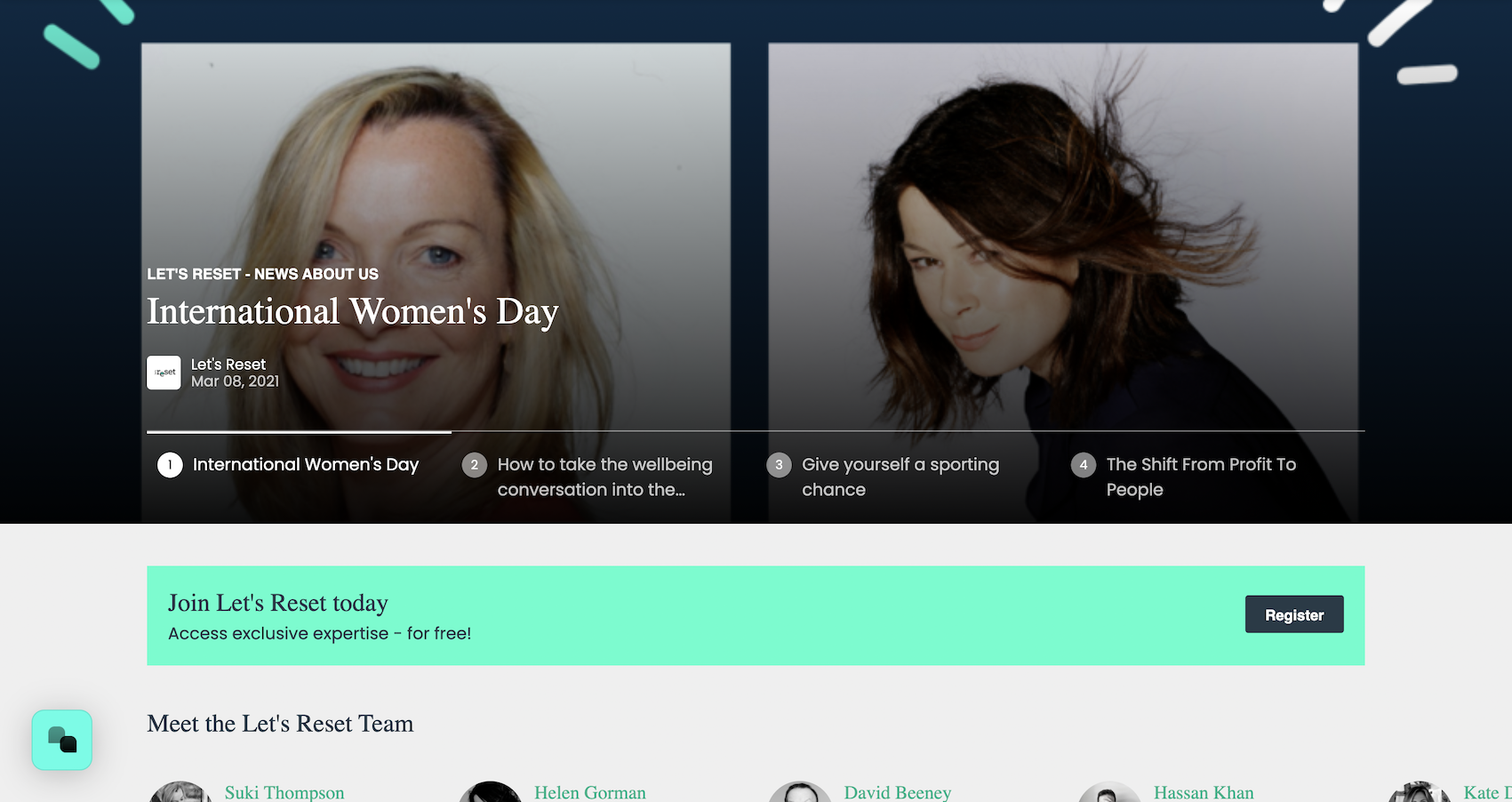 Let's Reset Let's Reset