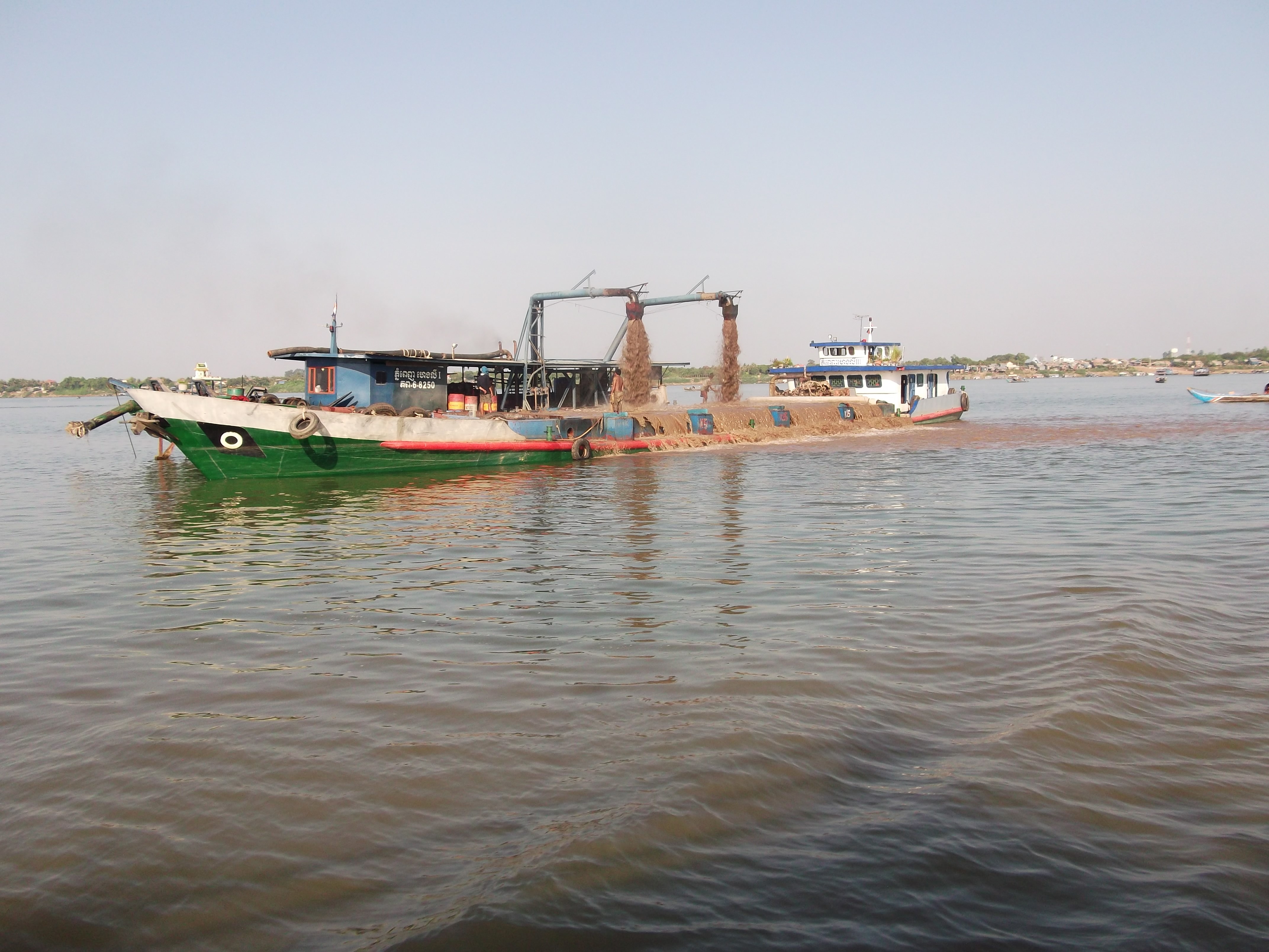 Sand mining Sand mining