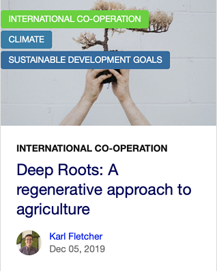 Deep Roots: a regenerative approach to agriculture