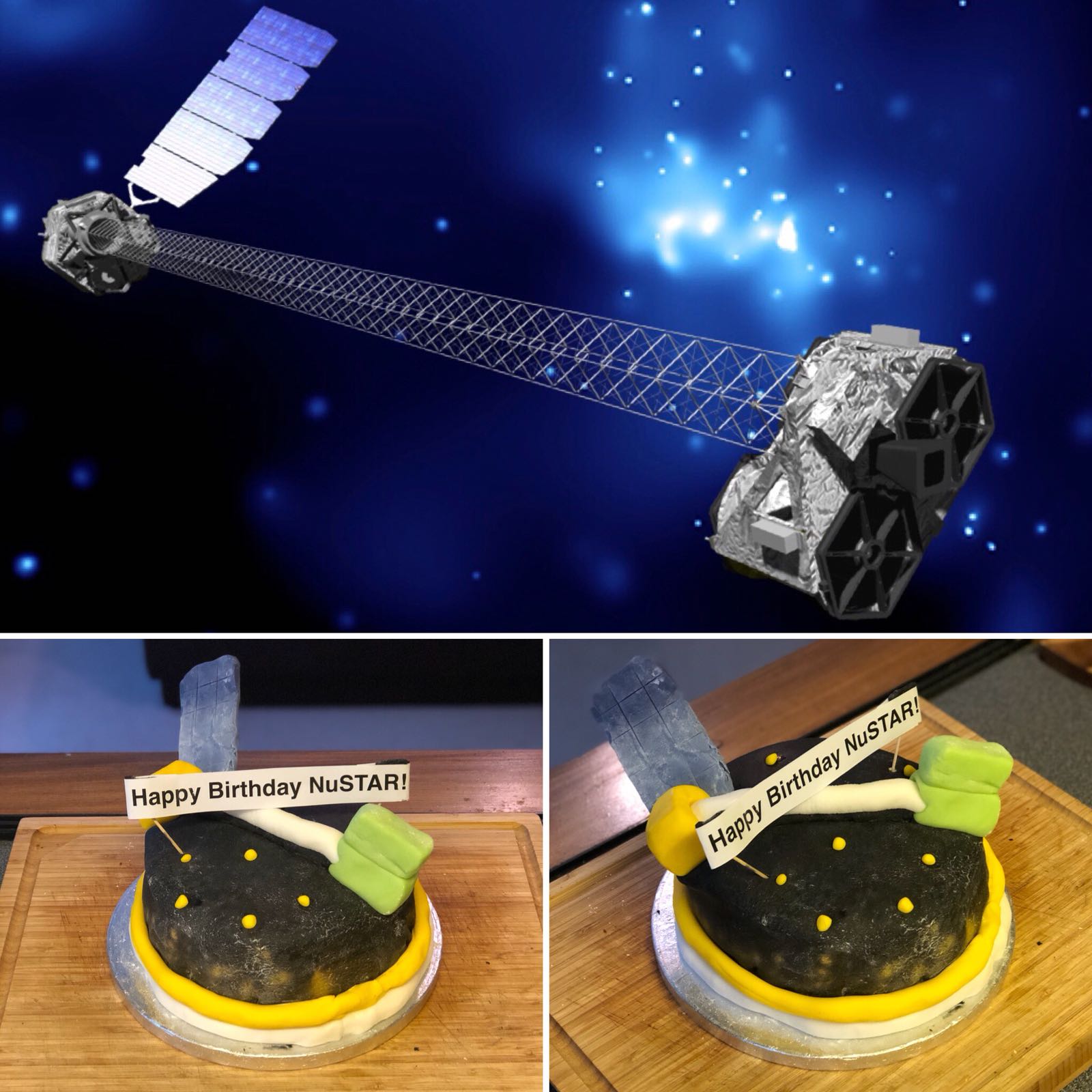 NuSTAR's Birthday Cake