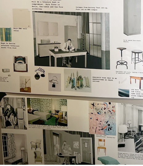 Storyboard from the film The AD-X2 Controversy