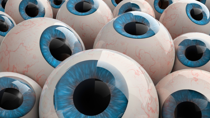 A collection of eyeballs