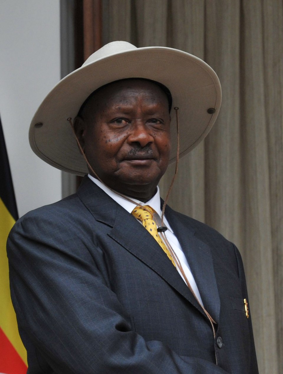 Ugandan president Yoweri Museveni in 2015