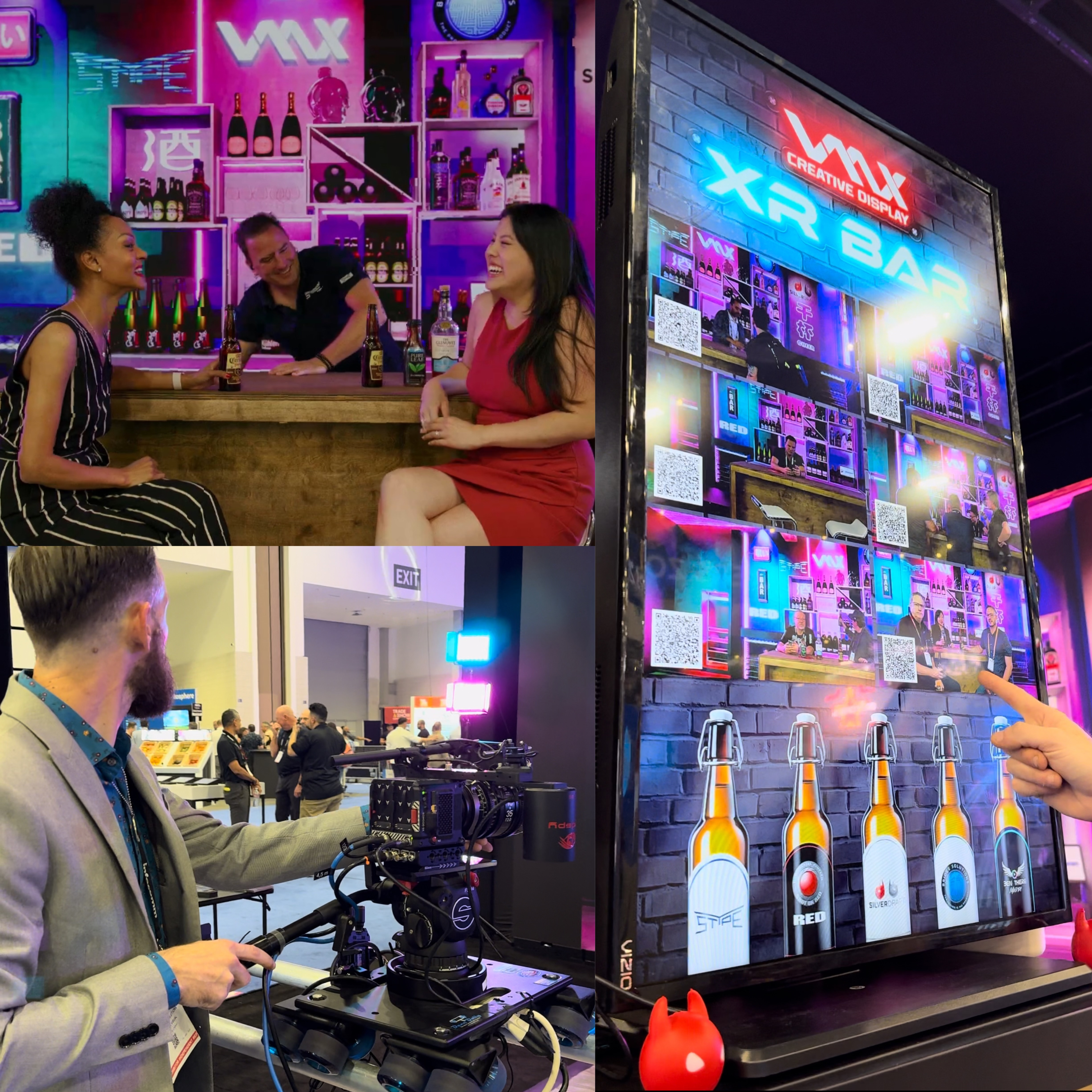 VMX Visual XR Bar Experience at InfoComm 2024