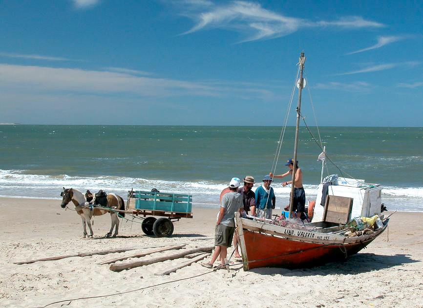 Artisanal fishery in Uruguay