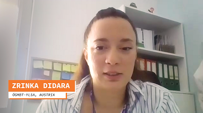 Interview with Zrinka Didara, one of ÖGMBT-YLSA's representatives.