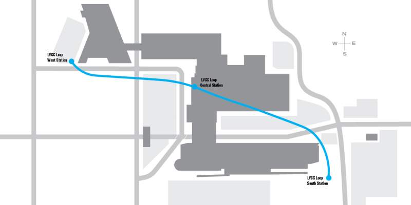 map of Loop stations