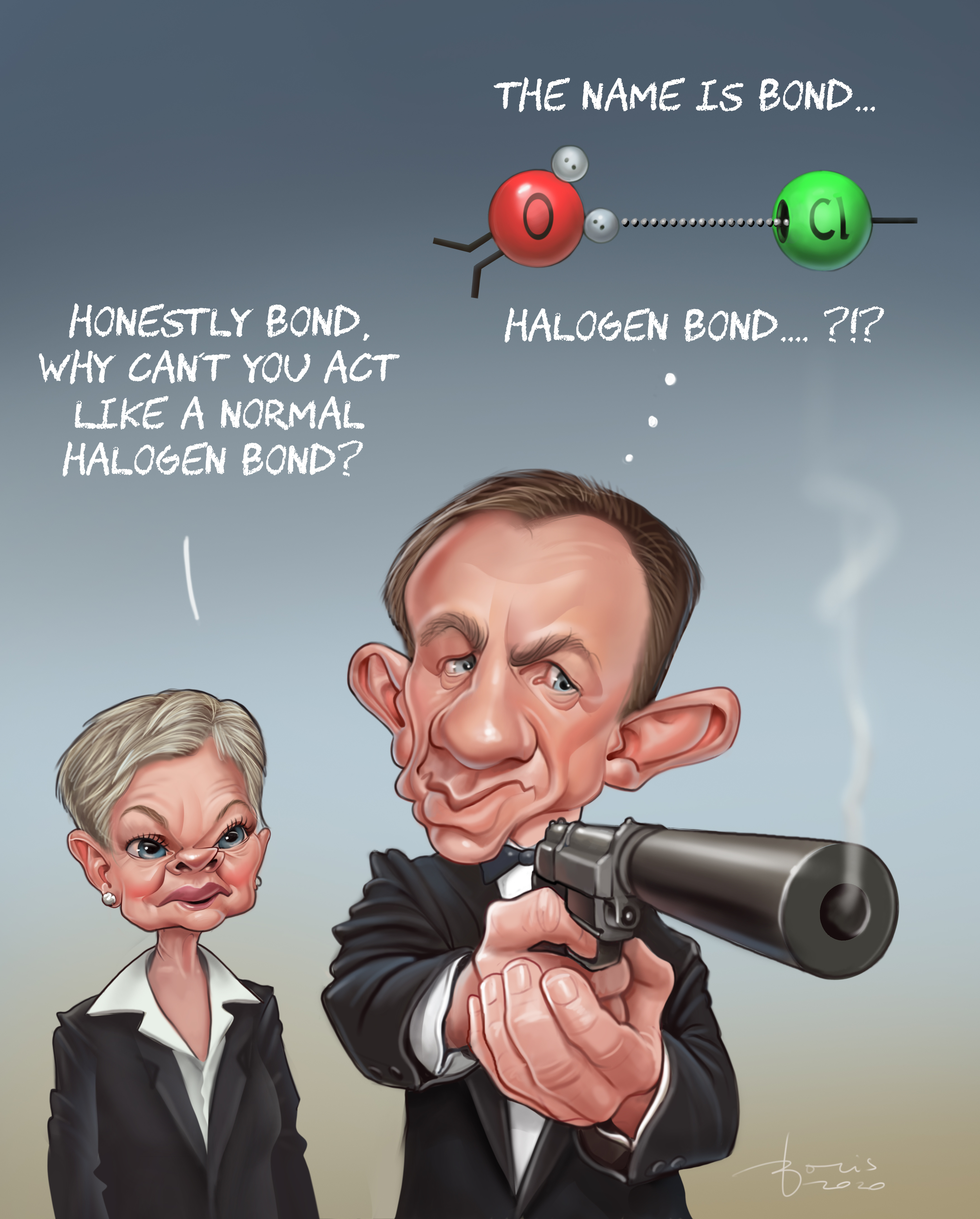 A halogen bond is not always a halogen bond