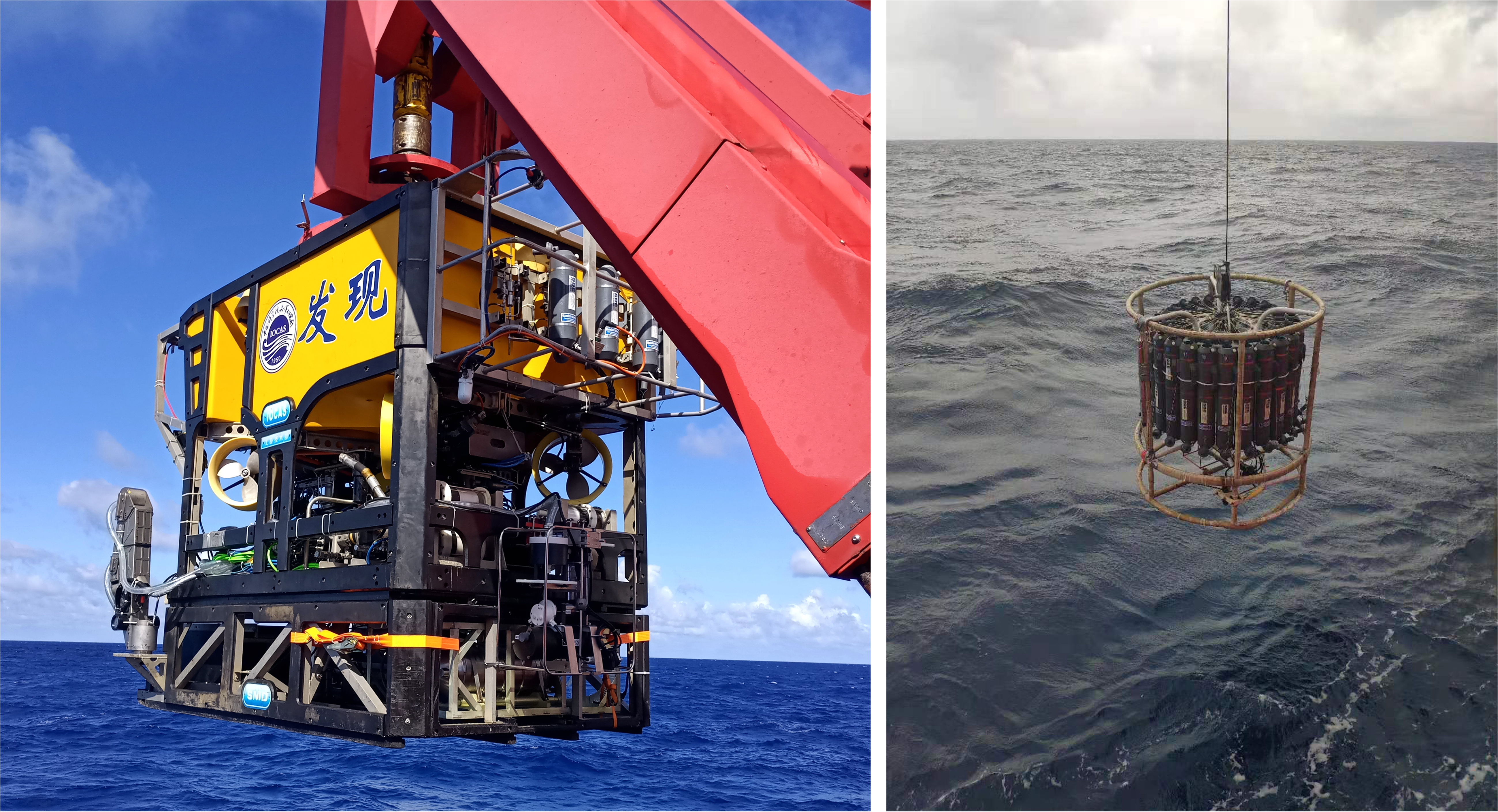 Fig.1. Deep-sea sampling devices.