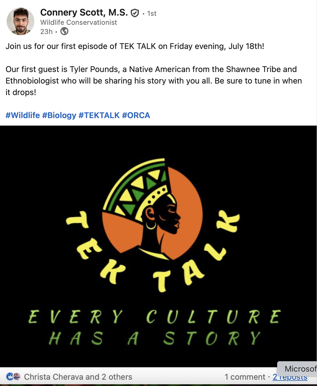 Podcast Interview Time and Information