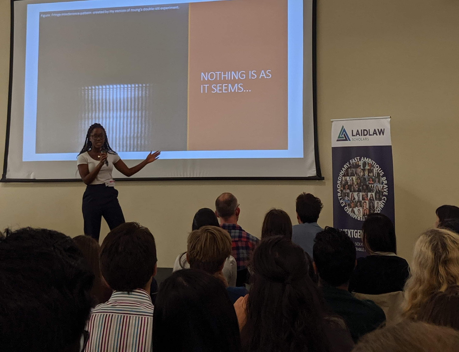 Presenting at the Laidlaw 2019 Annual conference at UCL 