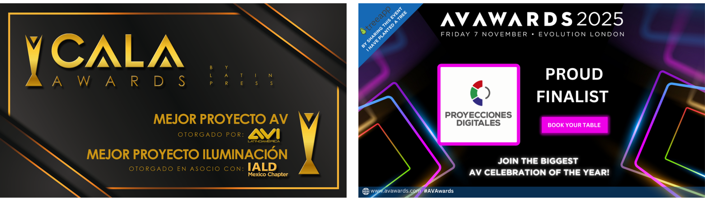 Premios internacionales AV