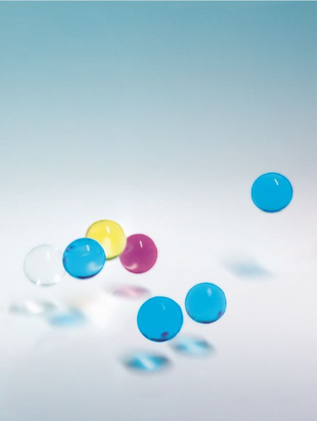 Droplets skid across a surface