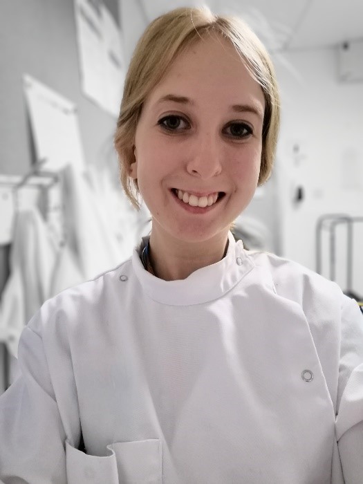 Photo 3: Me working as a Microbiologist for Thames Water after finishing my MSc at Queen Mary University of London