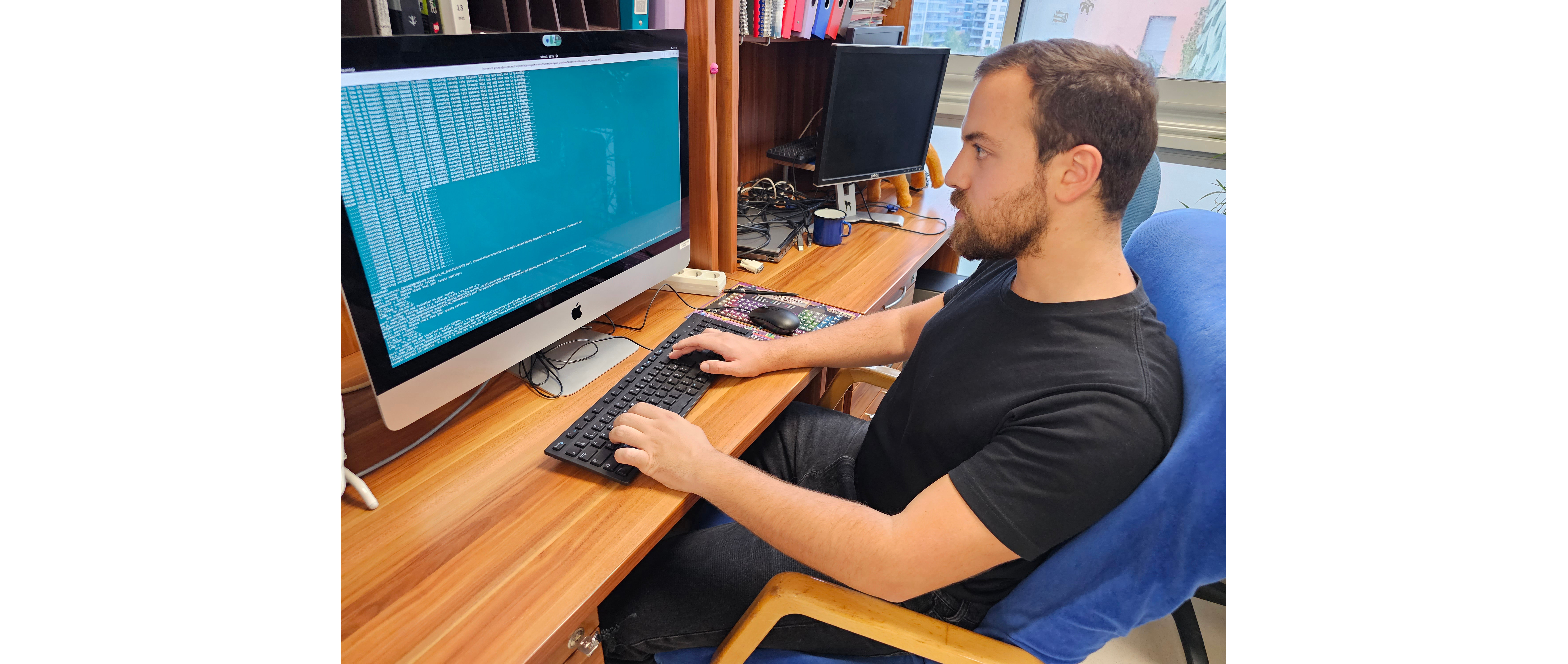 Oğuzhan Parasayan analyzing Buran Kaya III data.