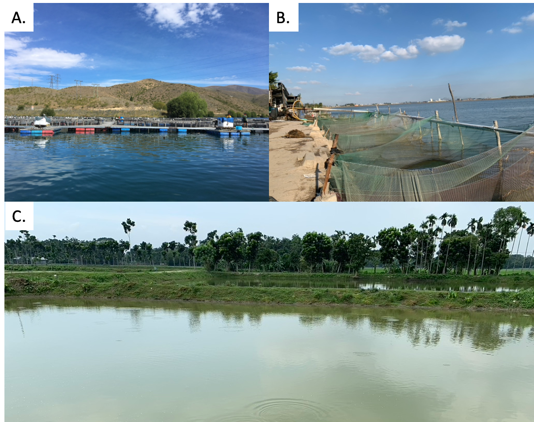 Aquaculture around the world