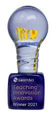 LearnSci Awards trophy LearnSci Awards trophy