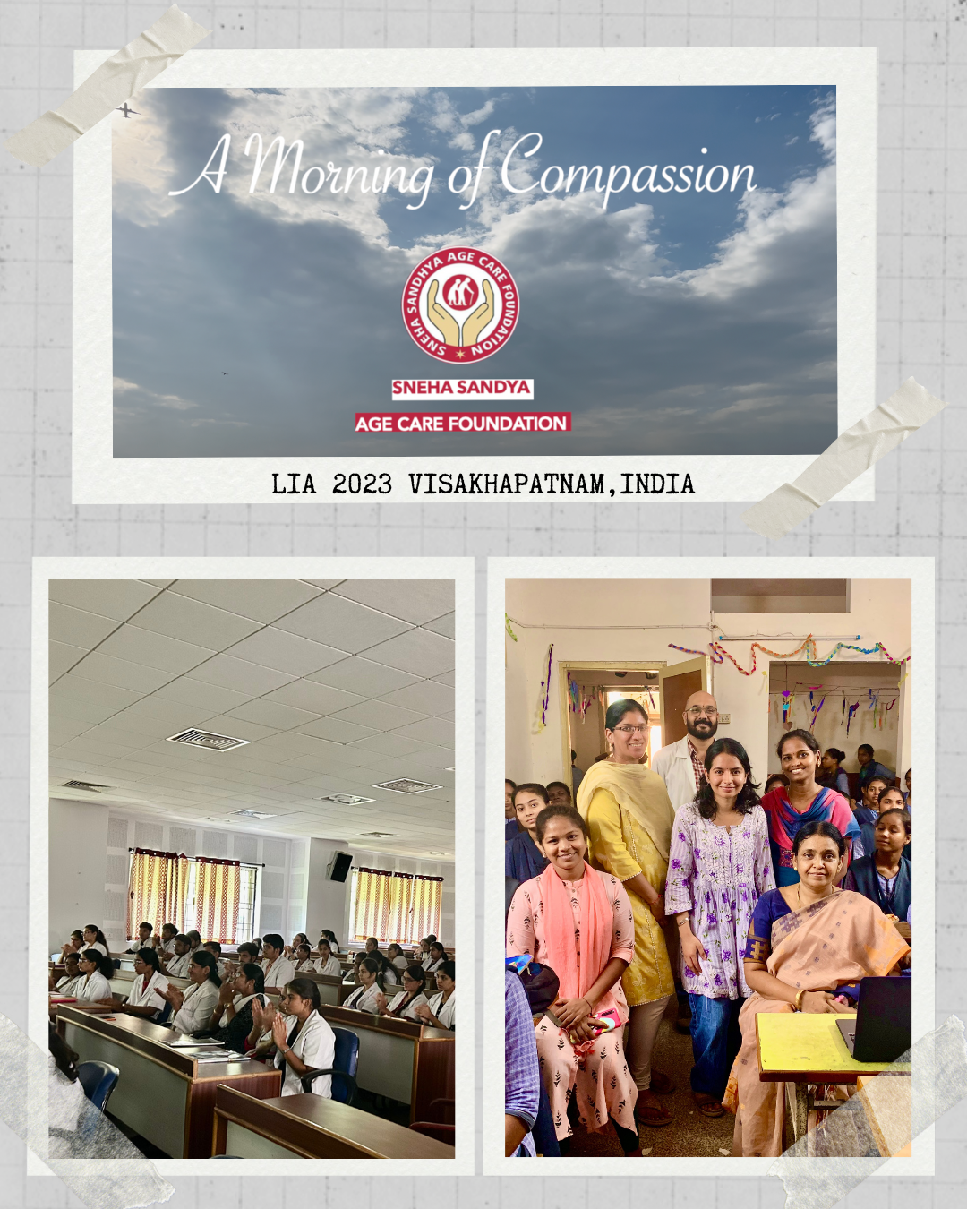 An image depicting the three parts of my LiA experience