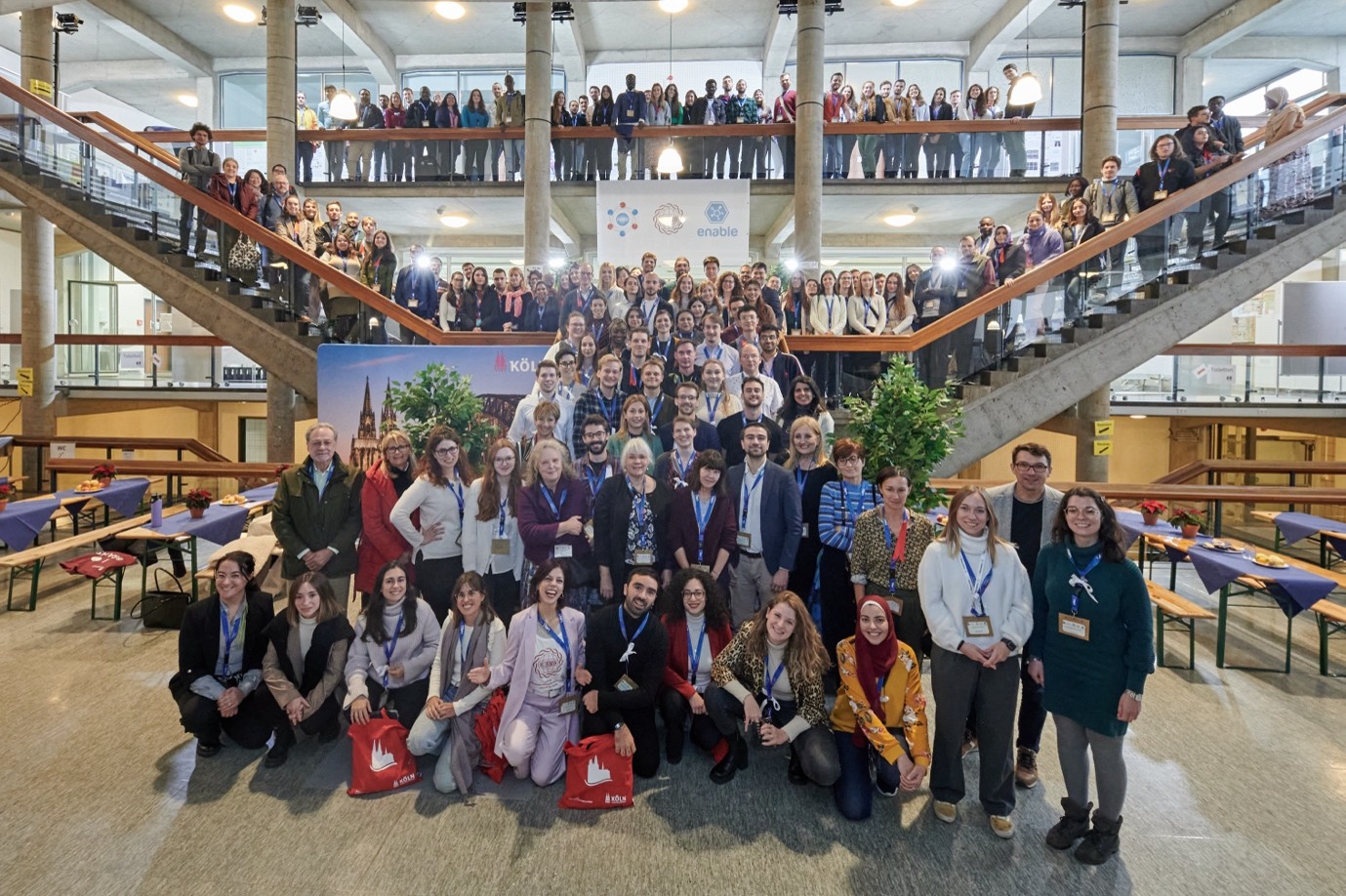 Group photo of the FEBS-IUBMB-ENABLE conference participants in Cologne 2023