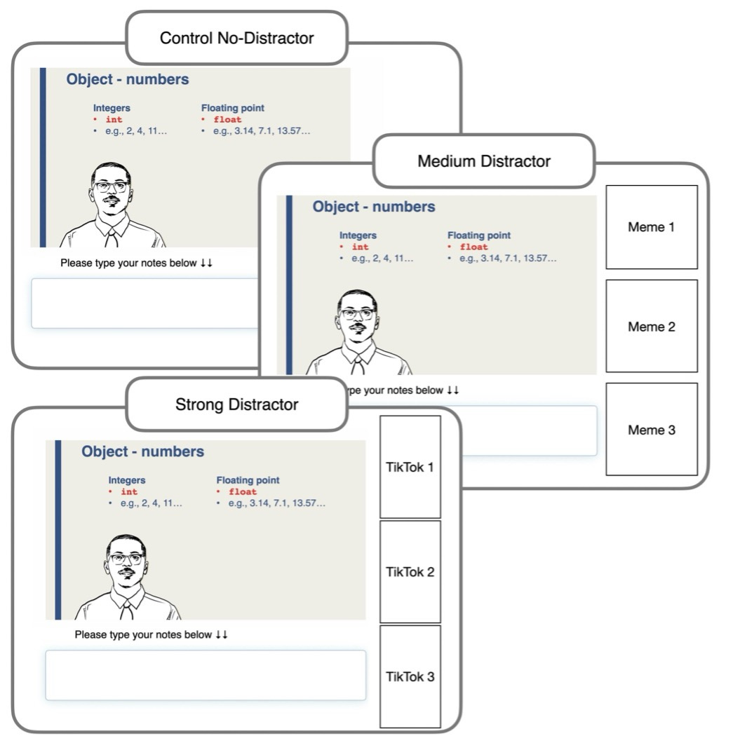 Sample screenshots of the lecture.