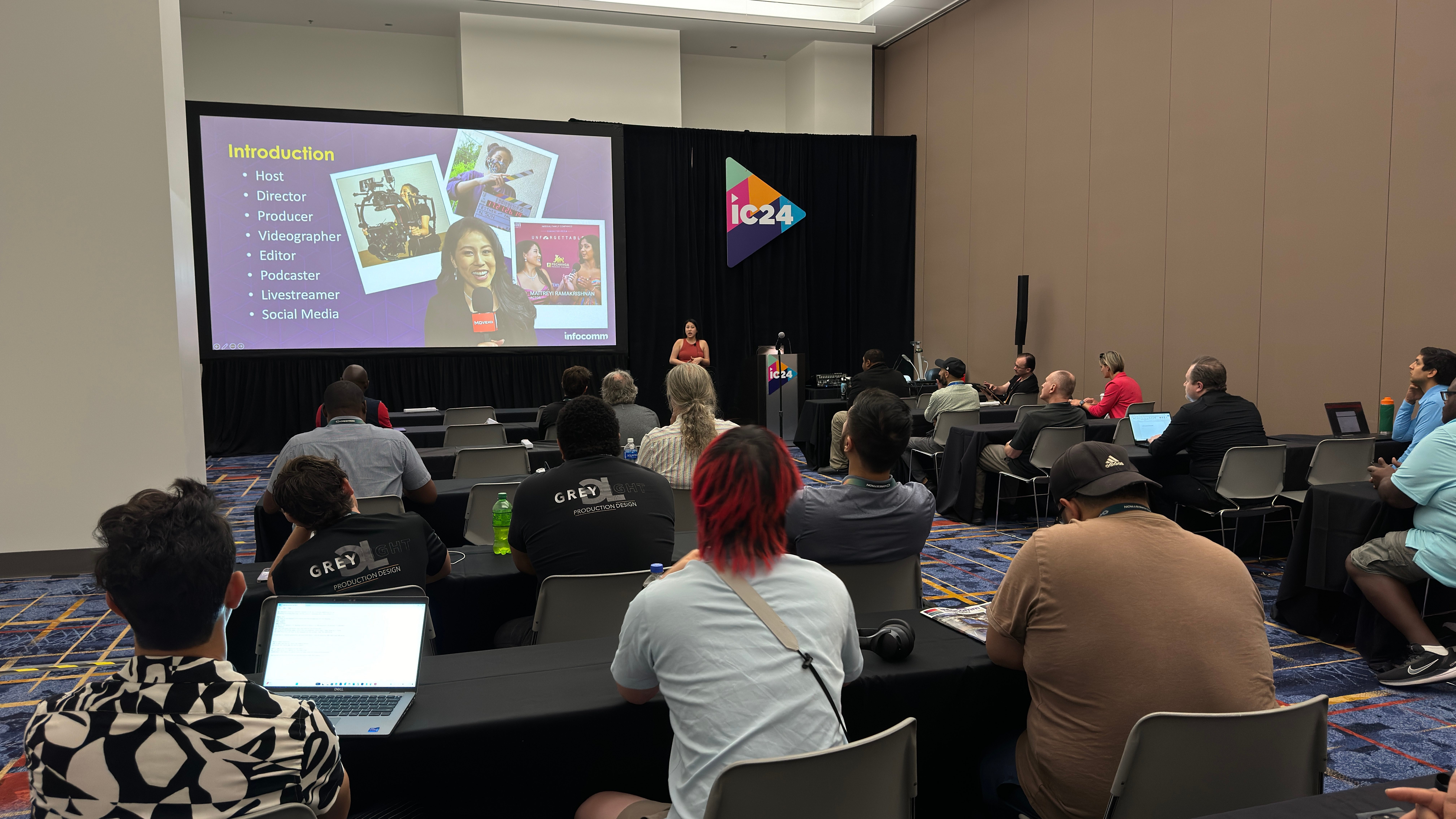 Nicki Sun InfoComm 2024 education session