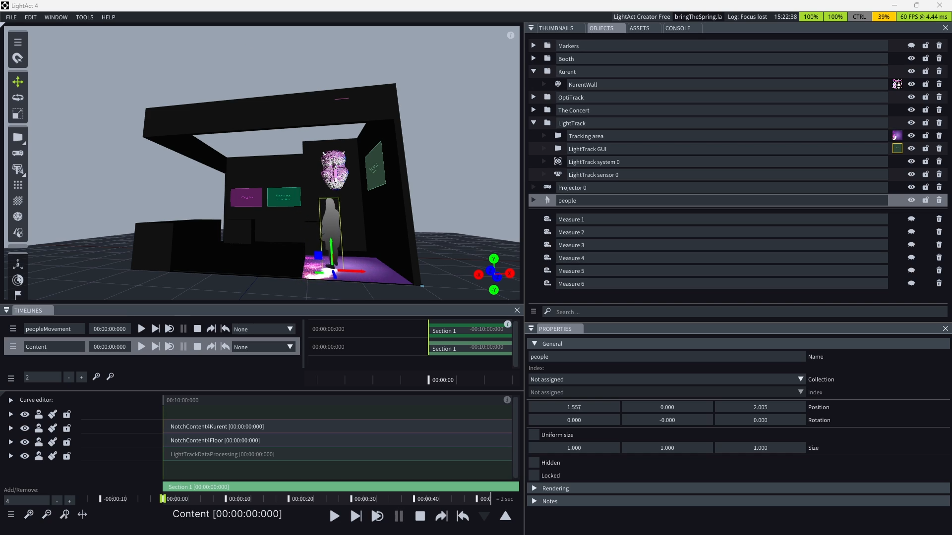 Screenshot of LightAct's booth at ISE 2025 where best projects from this competition will be able to showcase their work Screenshot of LightAct's booth at ISE 2025 where best projects from this competition will be able to showcase their work