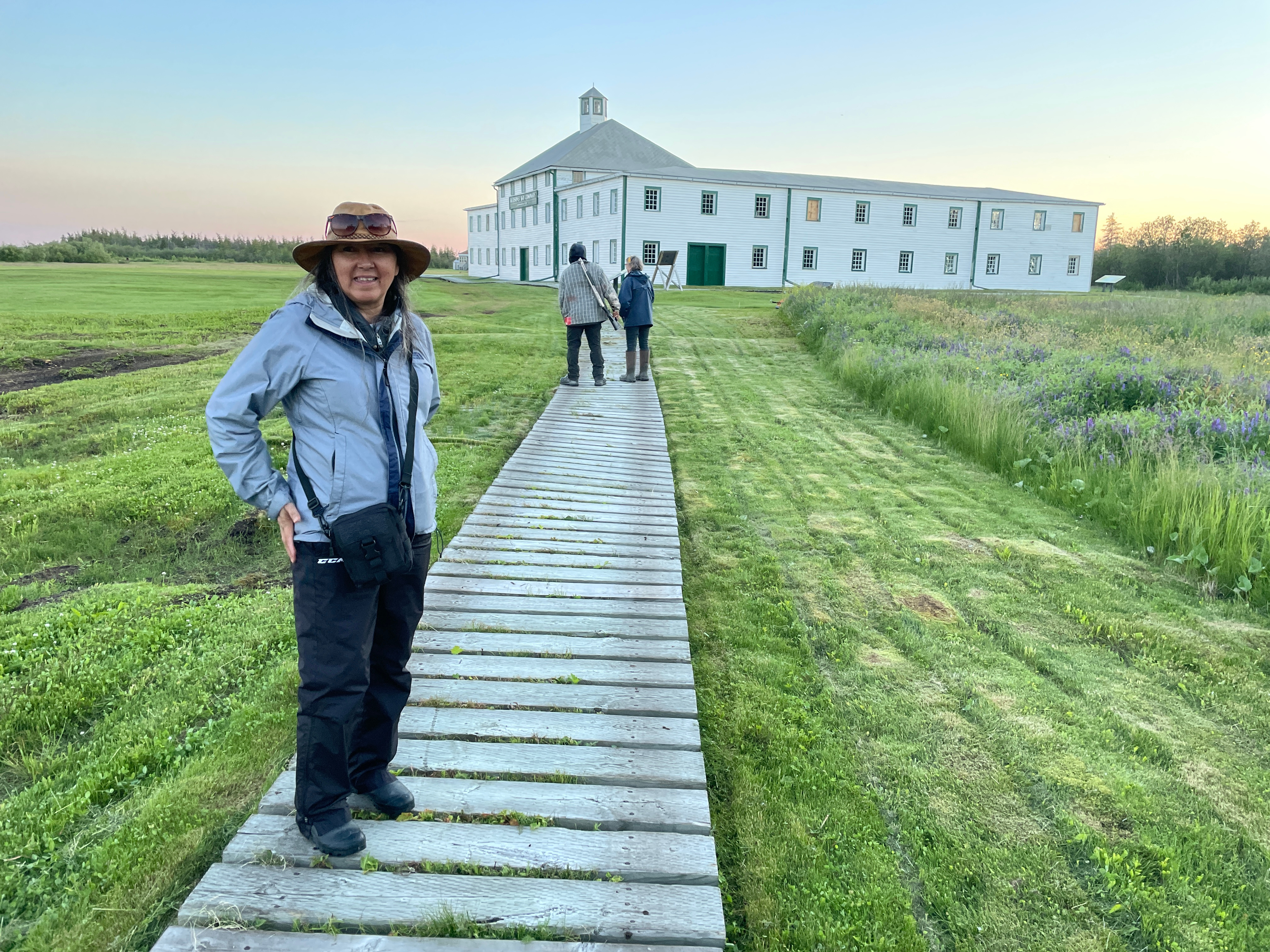 Georgina Berg visited her ancestors at York Factory, one of the first fur trading posts established by the Hudson's Bay Company.