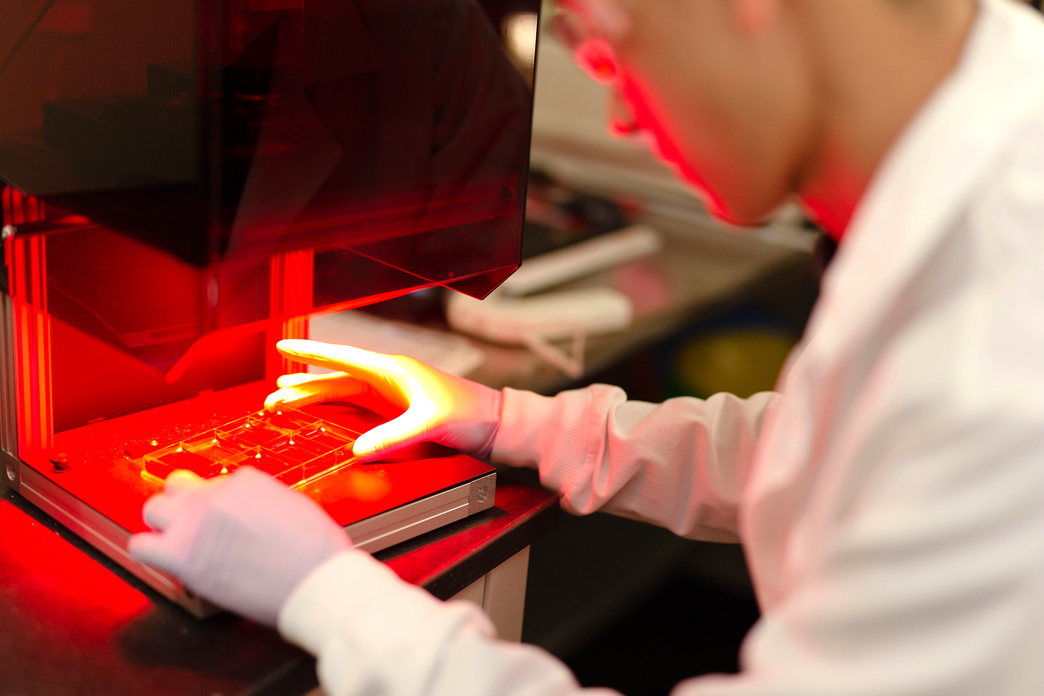 Lumen scientist. Image Credit: Arianna Lewellyn