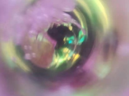 Figure 1. Excitation of 520 nm laser generating blue-shifted and red-shifted emission