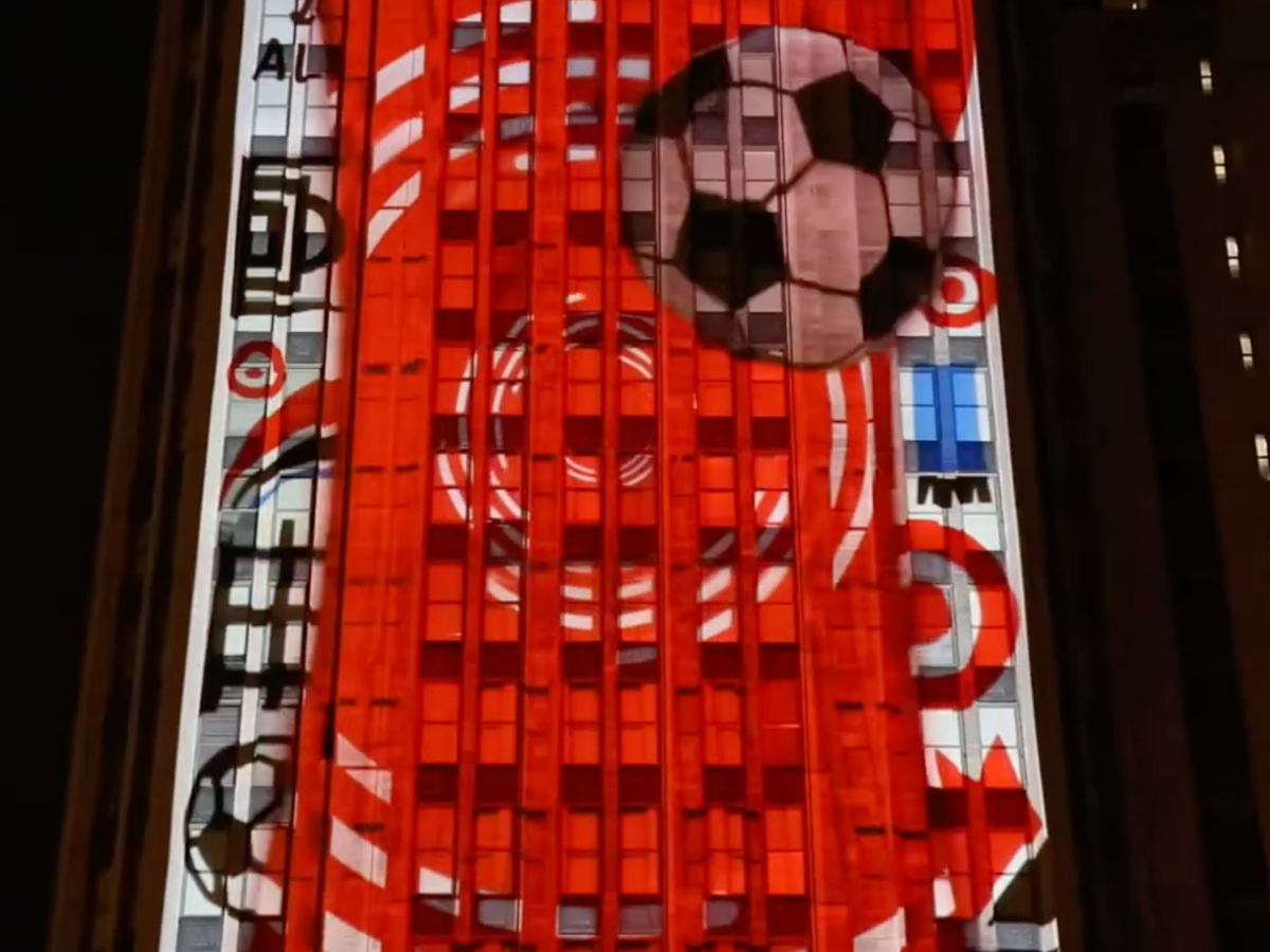 Projection Mapping at MSL All-Stars Game