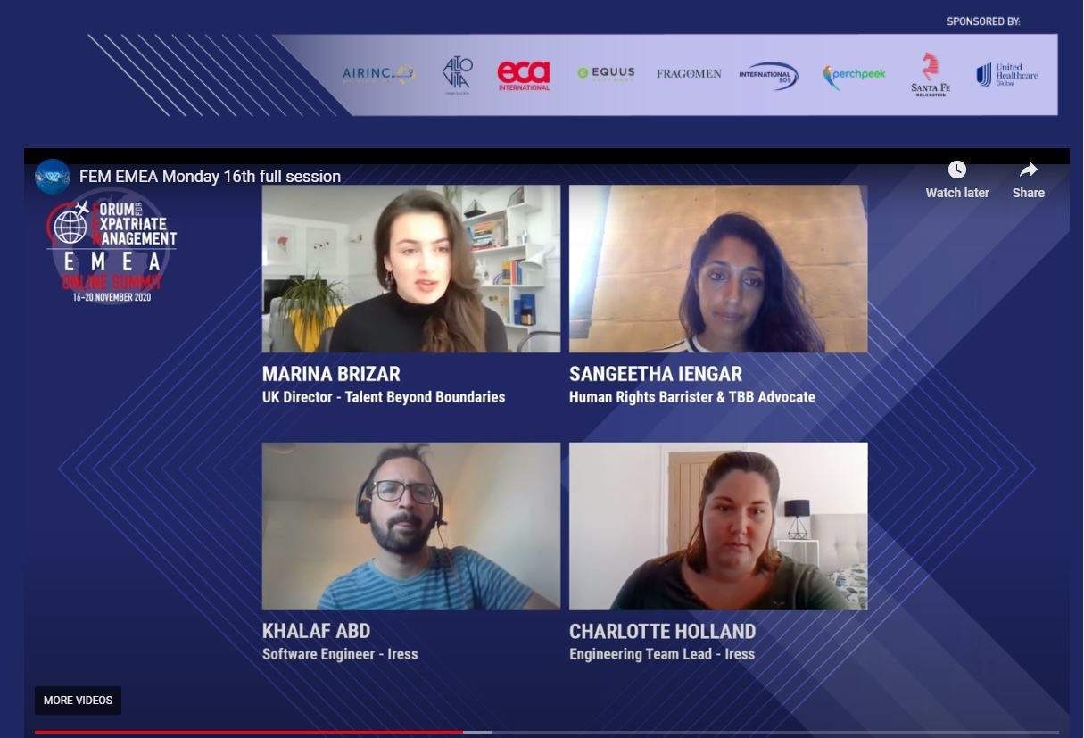 A New Resource for Global Talent? Q&As with Marina Brizar of Talent Beyond Boundaries