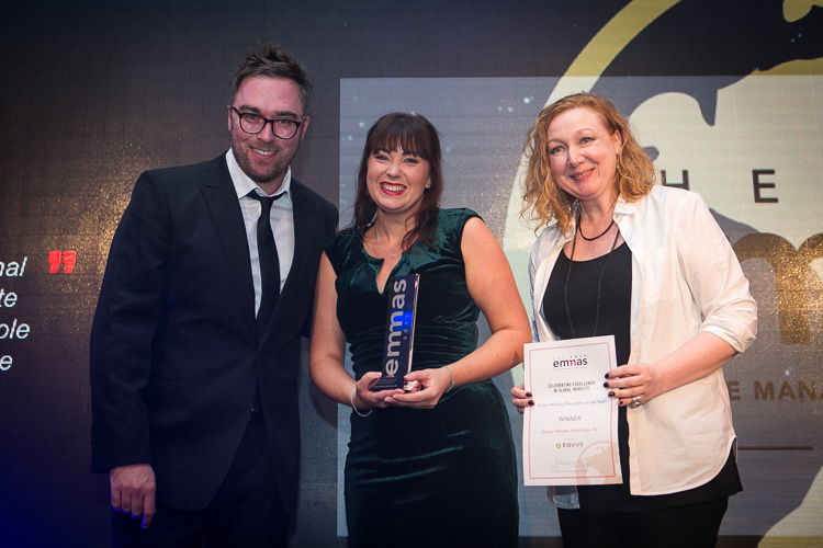 "This was the platform to raise my profile" says Rolls-Royce Global Mobility Rising Star of the Year winner