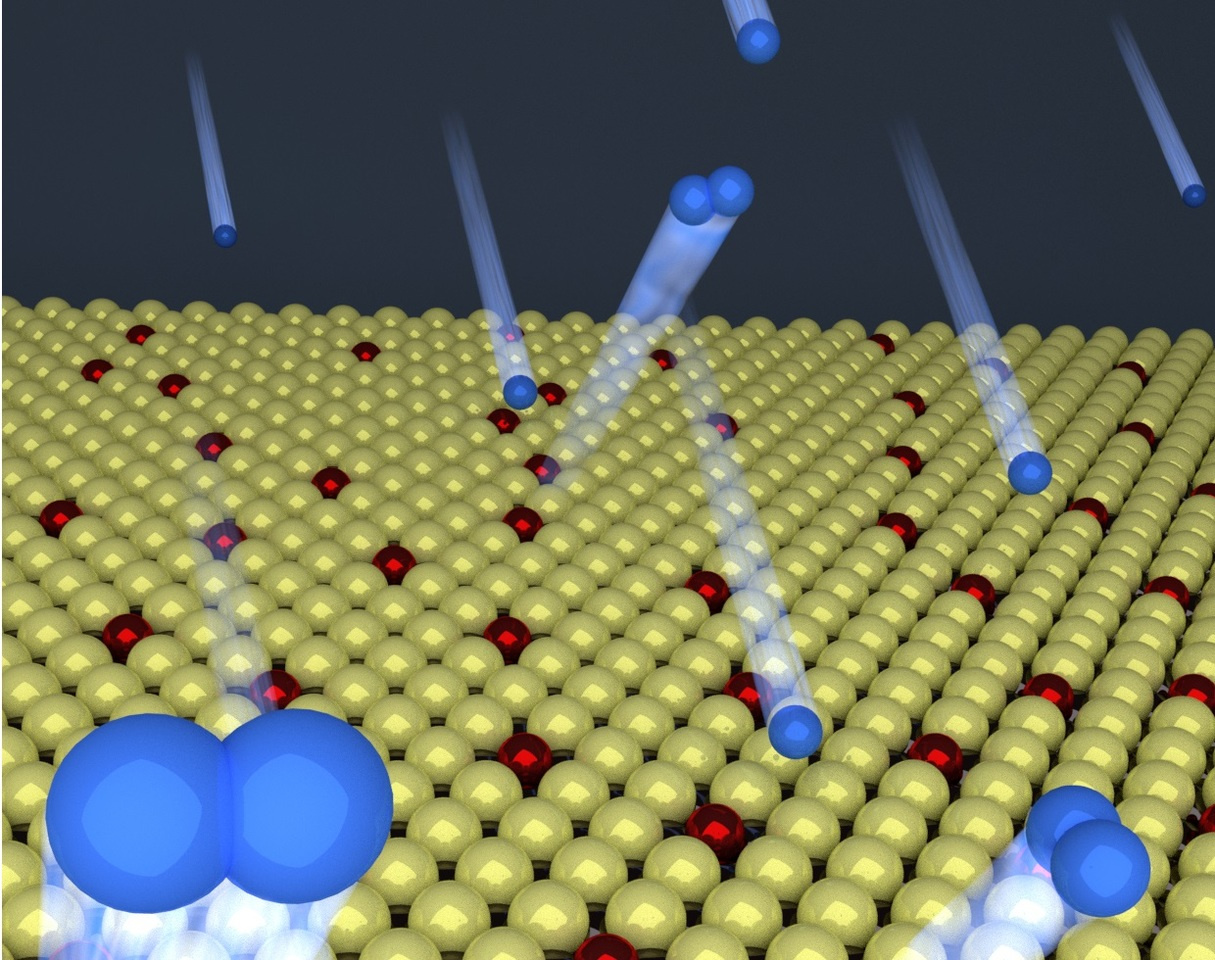 How single O atoms spontaneously dope 2D crystals to catalyze hydrogen evolution