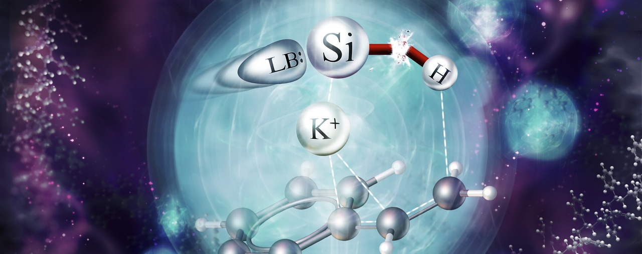 Catalytic hydrogen atom transfer from hydrosilanes to vinylarenes–Alkali metal Lewis base catalysed hydrosilylation and polymerization