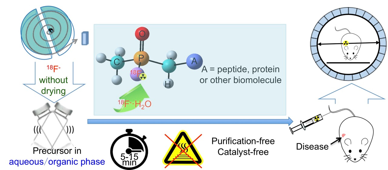 Ultra-mild 18F-labeling of Biomolecules for PET imaging
