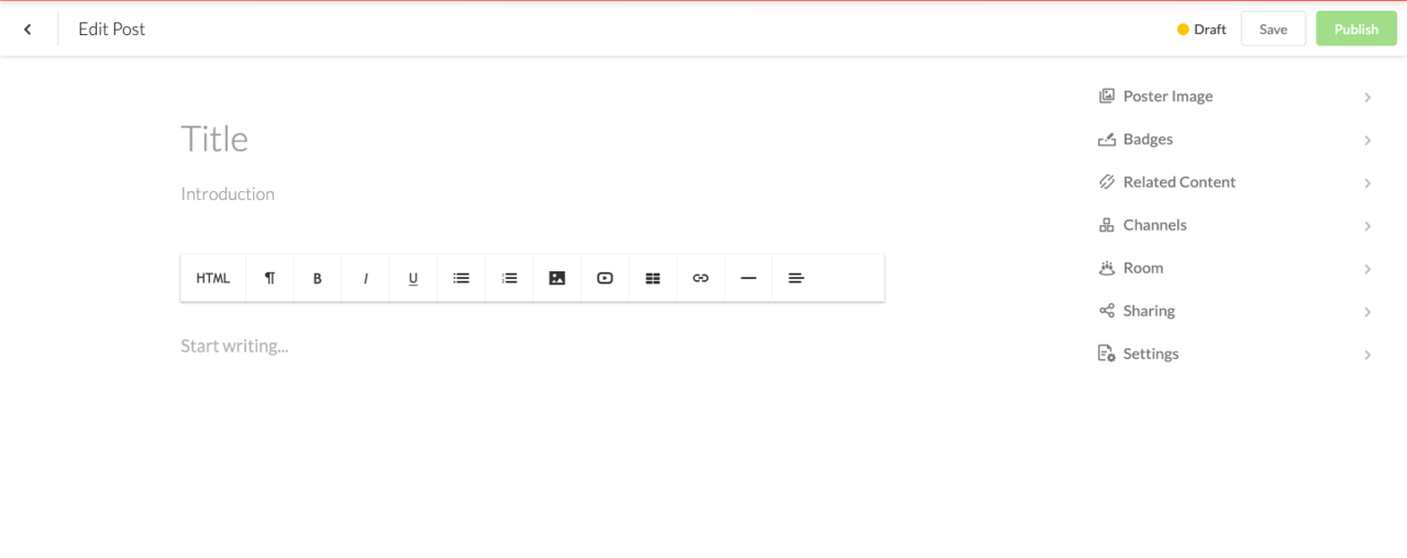 A new way to publish content to your community