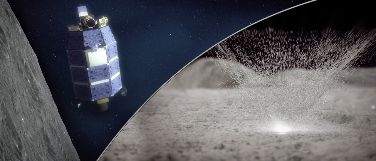 Water released at the Moon by meteoroid impacts 