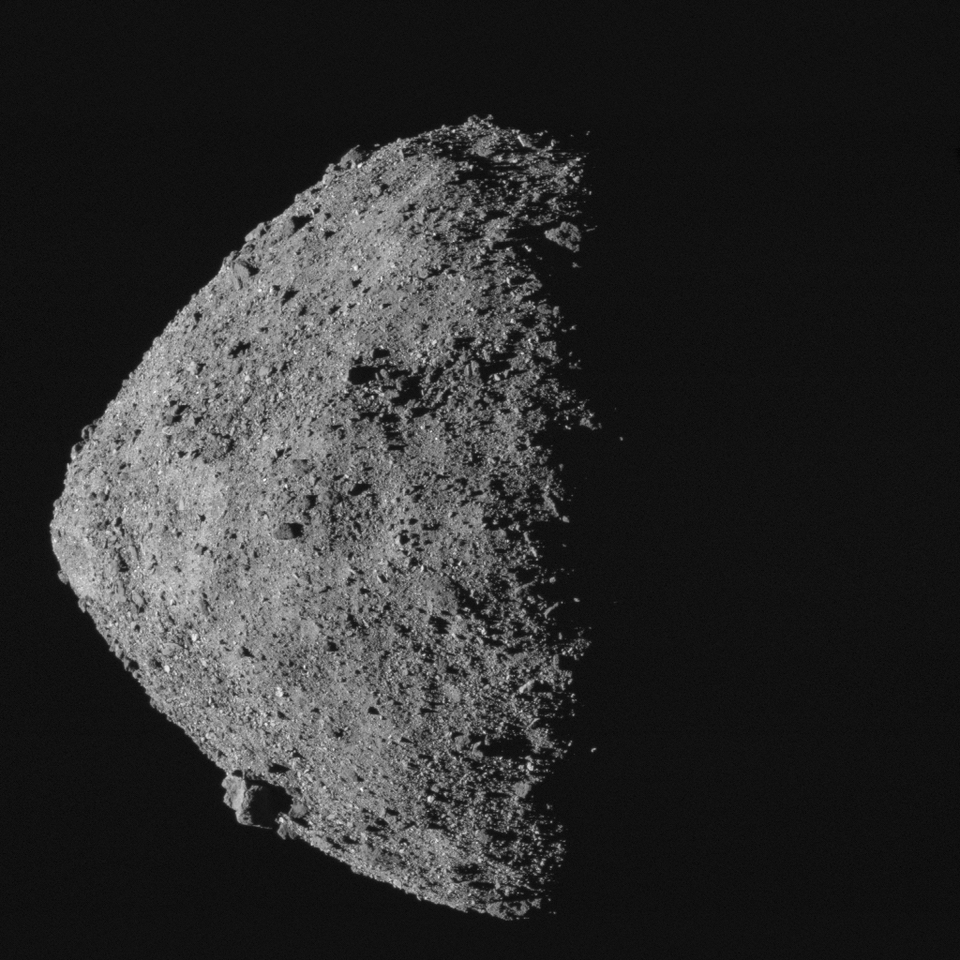 Bullet Holes on an Asteroid