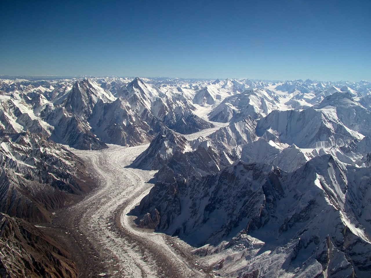 How food production on the Indo-Gangetic Plain depends on glacier and snow melt from the Himalayan mountains
