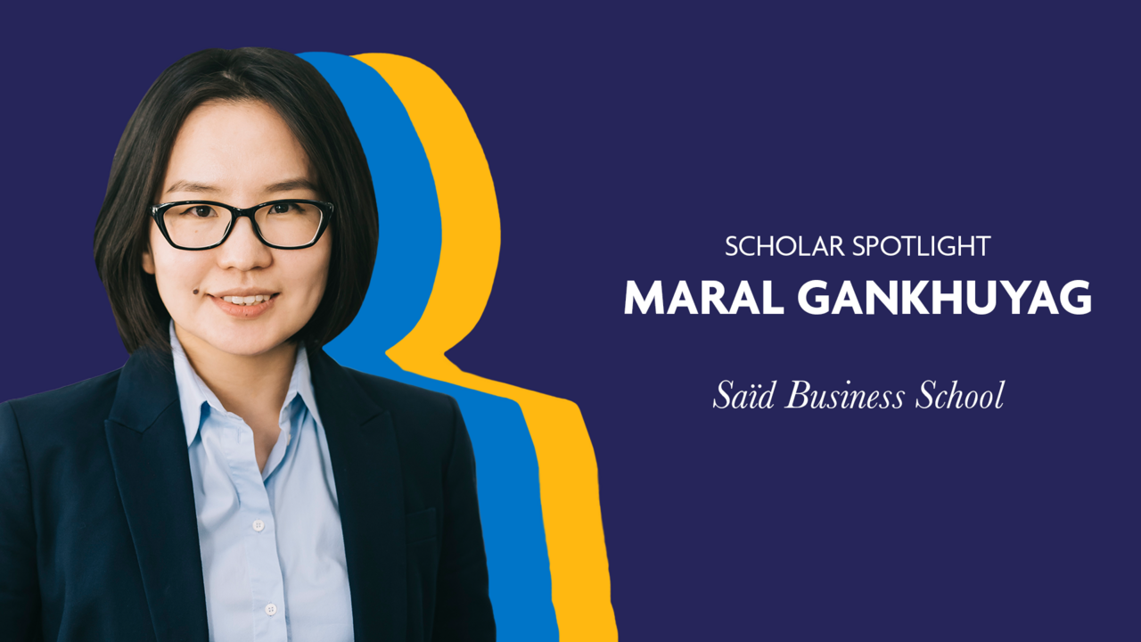 Scholar Spotlight - Maral Gankhuyag