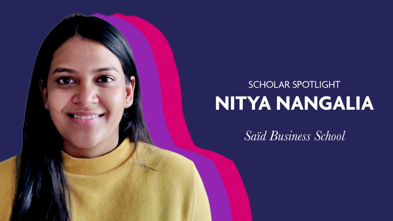 Scholar Spotlight - Nitya Nangalia