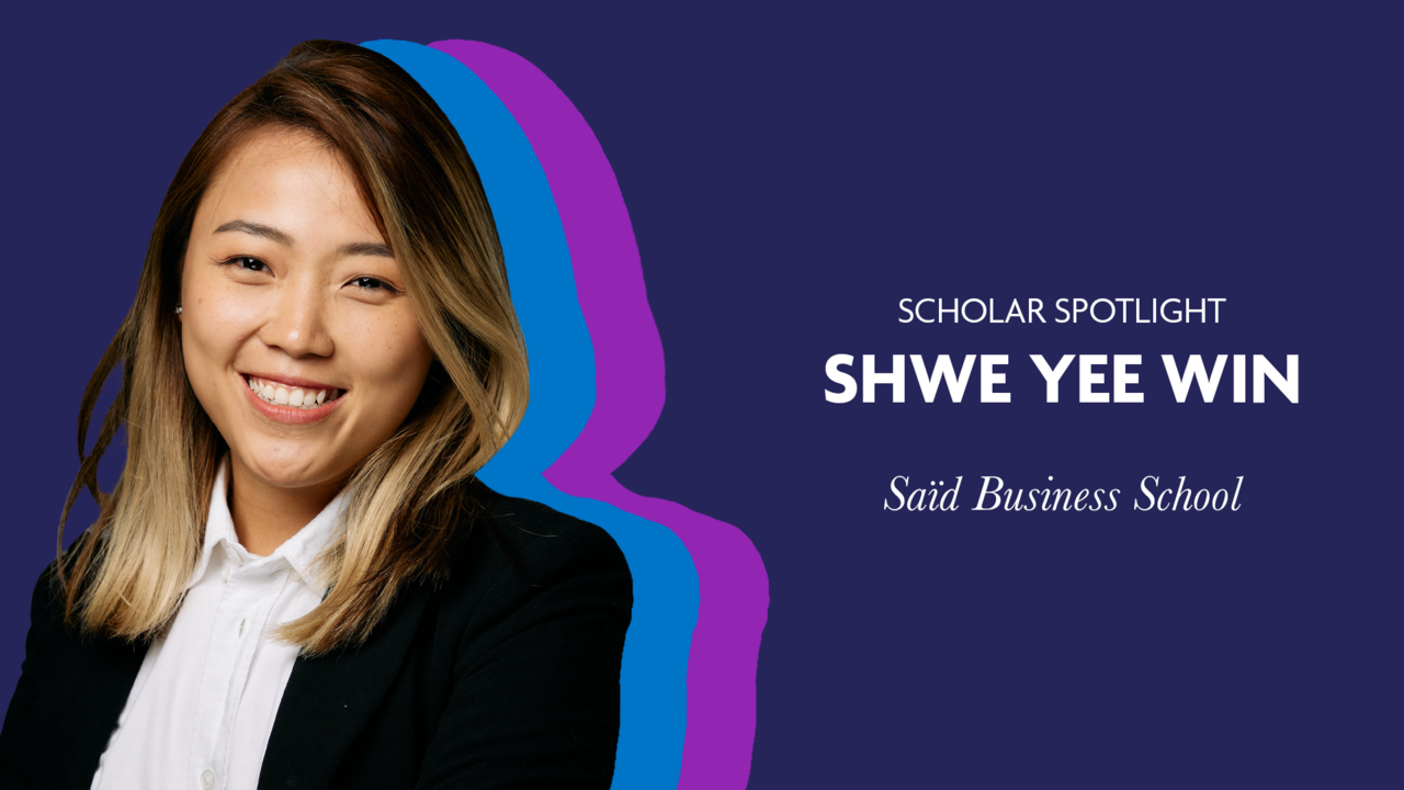 Scholar Spotlight - Shwe Yee Win