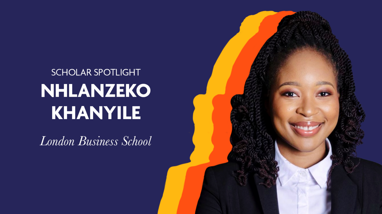 Scholar Spotlight - Nhlanzeko Khanyile