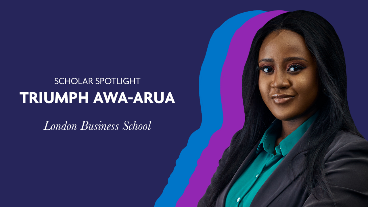Scholar Spotlight - Triumph Awa-Arua