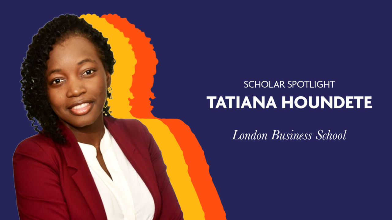 Scholar Spotlight - Tatiana Houndete